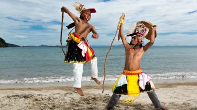 Tiga Tarian Tradisional Manggarai Sambut Tamu Ktt Asean Di Labuan Bajo